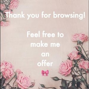 🎀Feel Free to Make Me an Offer🎀